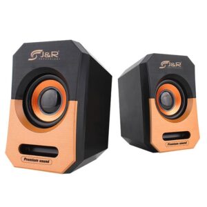 Parlantes PC Jyr J5199 Dorado