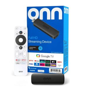 CONVERTIDOR A SMART TV ONN GOOGLE TV STREAMING HD