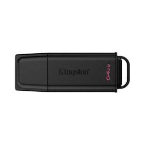 Memoria USB 64 GB Kingston DTXG2 Negra