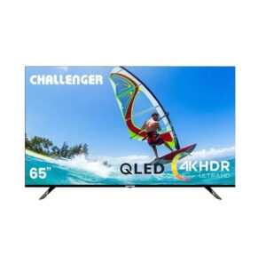 Televisor QLED 65 Pulgadas Challenger Smart Tv 65KG290 Google UHD 4K